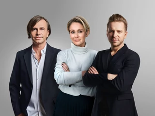 Współzałożyciele Mindgram (od lewej): Jakub Zieliński, Małgorzata Ohme oraz Adam Plona