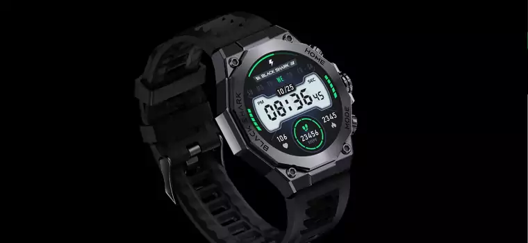 Black Shark S1 Pro. Smartwatch z funkcją ChatGPT od Xiaomi