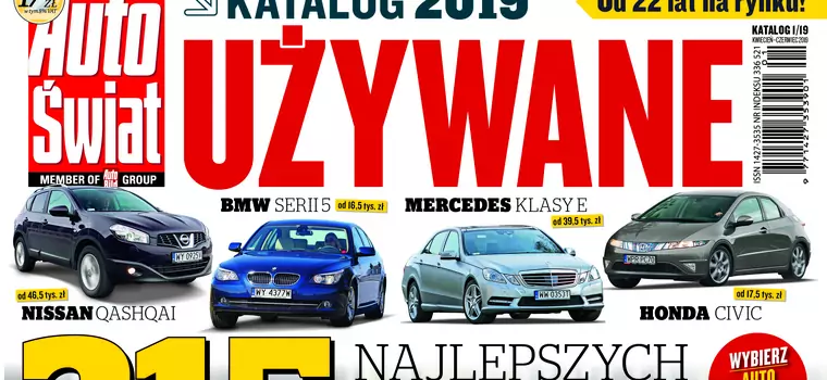 Katalog „Samochody Używane 2019” już w sprzedaży!