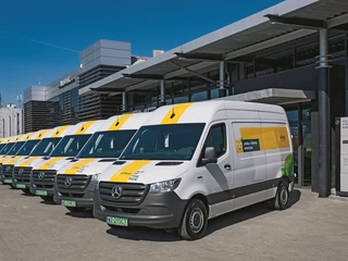 Elektryczne Mercedesy eSprinter to tylko część zeroemisyjnej i intensywnie rozwijanej teraz floty InPost.