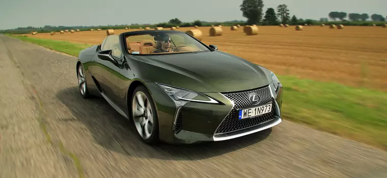 Lexus LC 500 Convertible – sztuka odprężenia