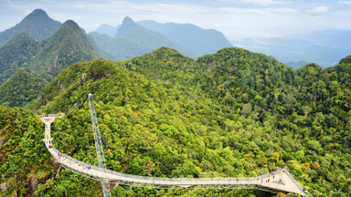 Langkawi Sky Bridge - most wiszący pod niebem Malezji
