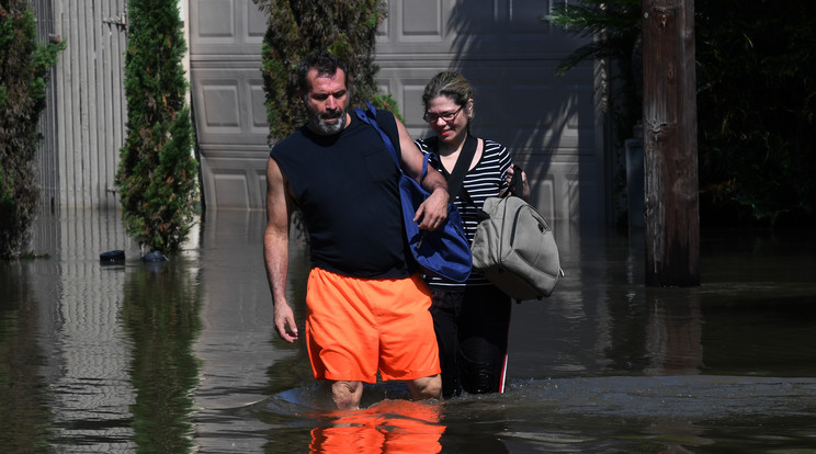 Még magához sem tért Amerika, máris itt lehet a következő hurrikán /Fotó: AFP