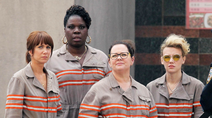 Az újak: Kristen Wiig, Leslie Jones,  Melissa McCarthy és Kate McKinnon / Fotó: Columbia Pictures