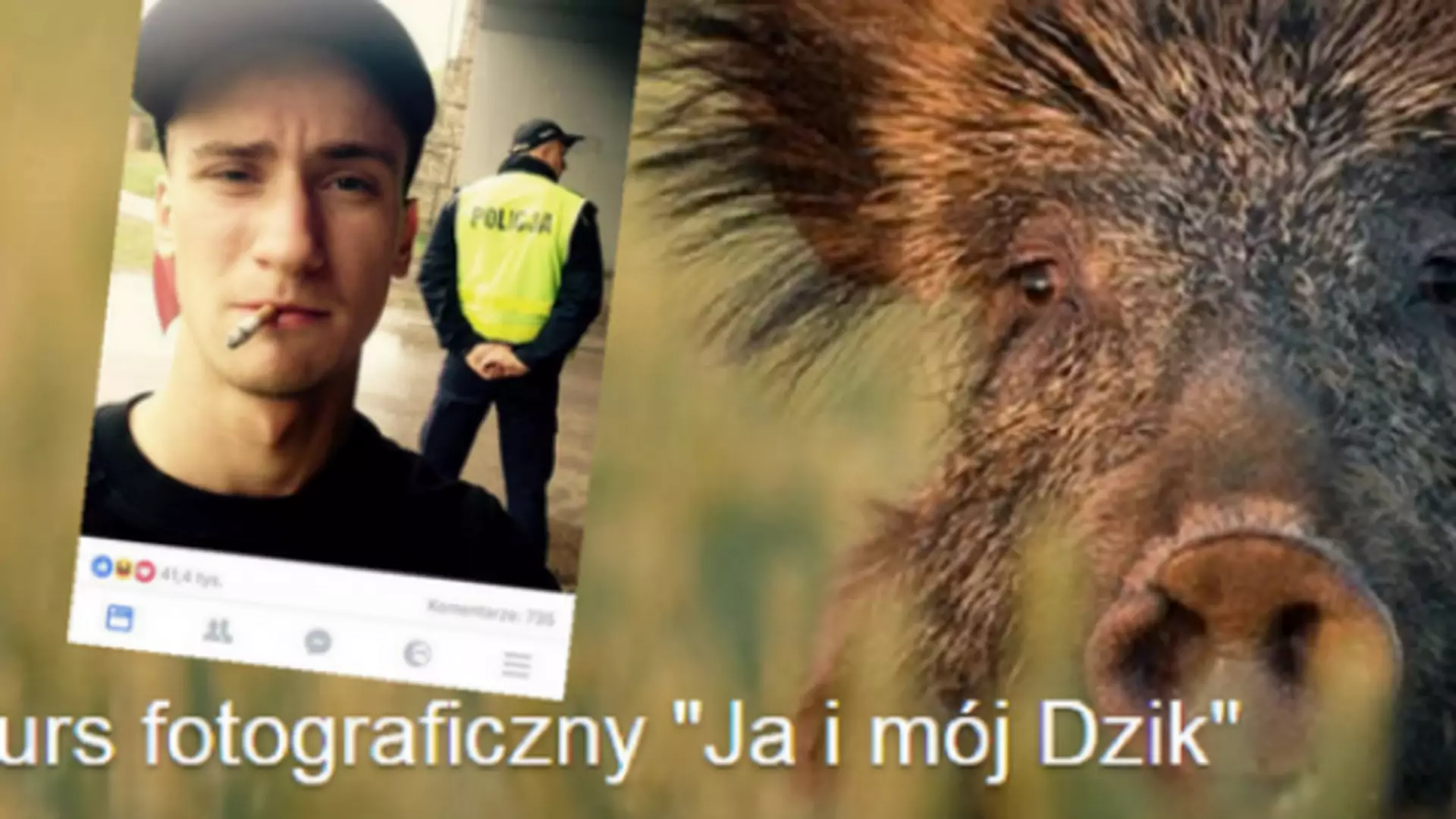 10 zdjęć z konkursu "Ja i mój Dzik", które przebiły zdjęcie z policjantem z konkursu "Ja i mój pies"