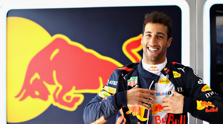 Daniel Ricciardo
öt évet töltött az
energiaitalos
istállónál /Fotó: GETTY IMAGES