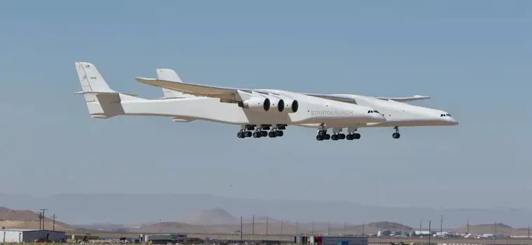 Roc odbył kolejny lot. Stratolaunch pobiło rekord wysokości