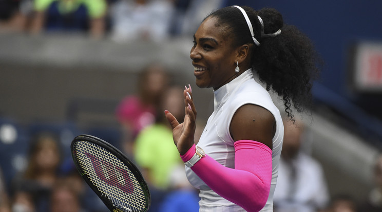 Serena Williams megmutatta remek mozgását / Fotó: AFP