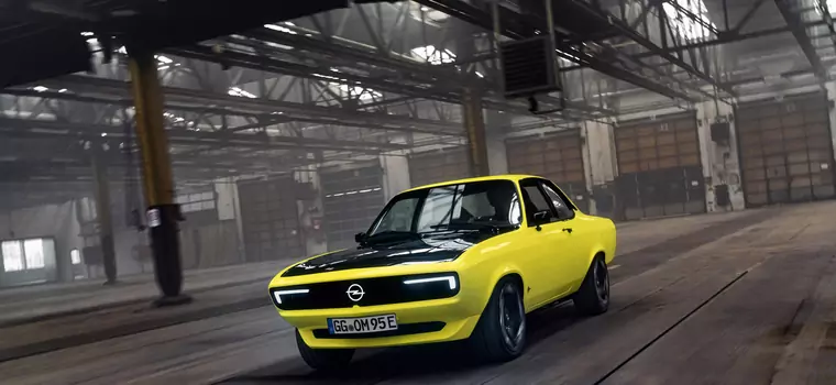 Opel Manta GSe ElectroMOD – elektryczna reinkarnacja legendy