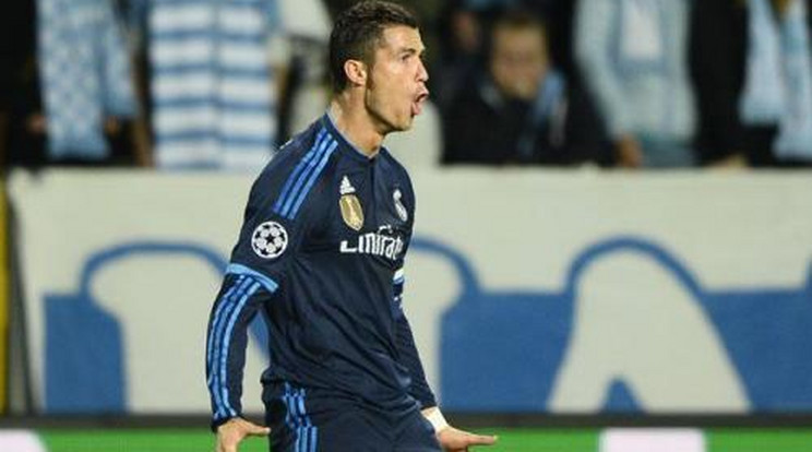 Cristiano Ronaldo 500. gólját szerezte a Malmö ellen – videó