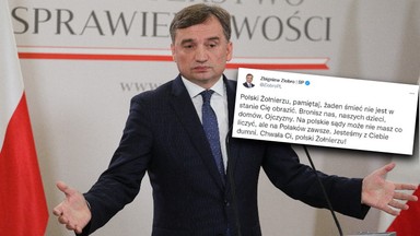 Kontrowersyjny wpis Zbigniewa Ziobry. "Żaden śmieć nie jest w stanie cię obrazić"