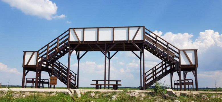 Park Narodowy "Ujście Warty" ma nową platformę widokową