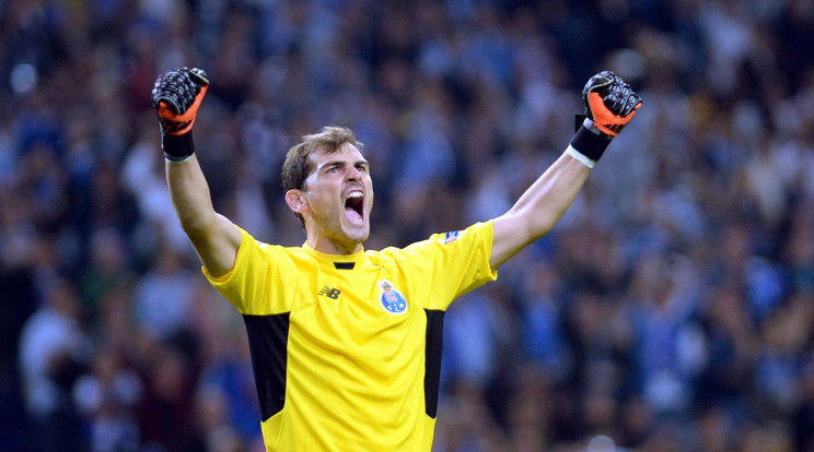 Iker Casillas marad a Portónál / Fotó: Northfoto