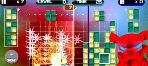 Screen z gry Lumines II