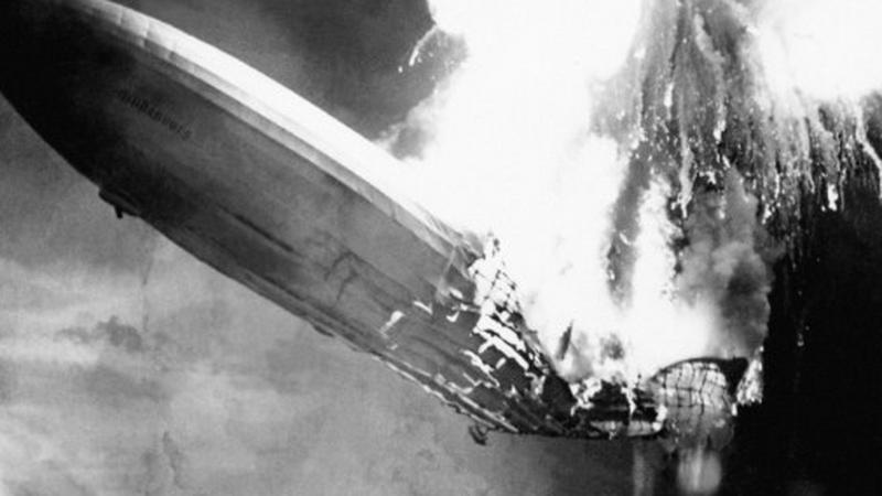 Sterowiec Hindenburg, fot. AFP