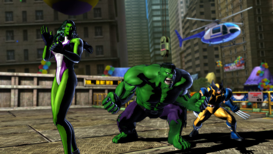 Kadr z gry "Marvel vs. Capcom 3: Fate of Two Worlds"