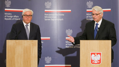 Szefowie dyplomacji Niemiec i Polski komentują słowa Kaczyńskiego