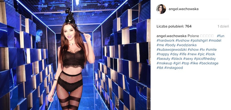 Angelika Wachowska na Instagramie