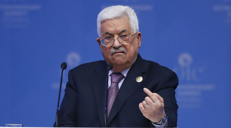 A palesztin elnök szerint az USA hiteltelen lett /Fo­tó: AFP