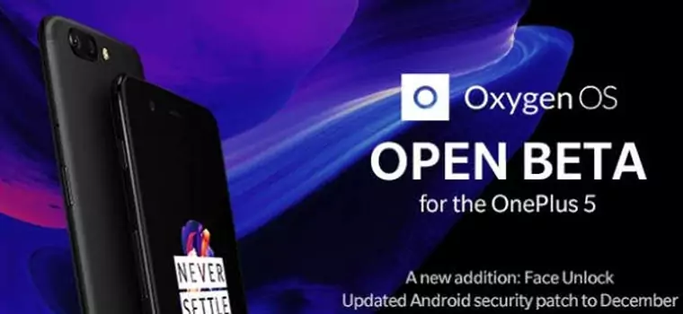 OnePlus 5 dostaje opcję Face Unlock wraz z OxygenOS Beta 3