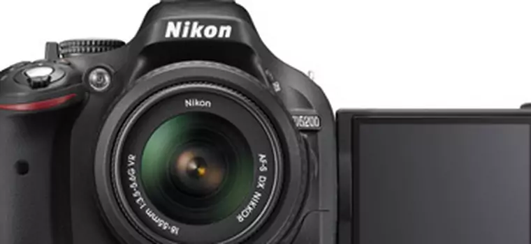 Lustrzanka Nikon D5200 – 24 miliony pikseli i sterowanie przez Wi-Fi
