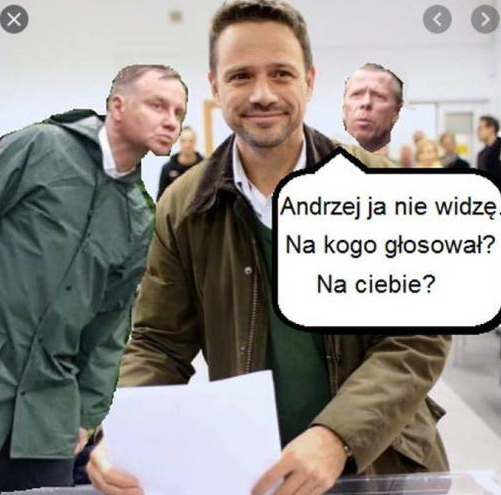 Wybory prezydenckie 2020 Memy wyborcze Andrzej Duda i Rafał