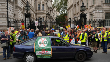 Brytyjczycy wściekli. Największe takie protesty w Londynie od lat. "To wojna z kierowcami" [REPORTAŻ]