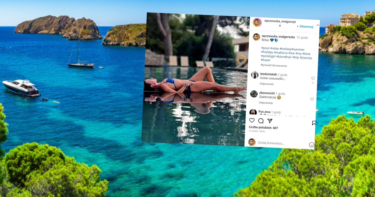 Gwiazda TVP pozuje w bikini na rajskich wakacjach Figura ideał