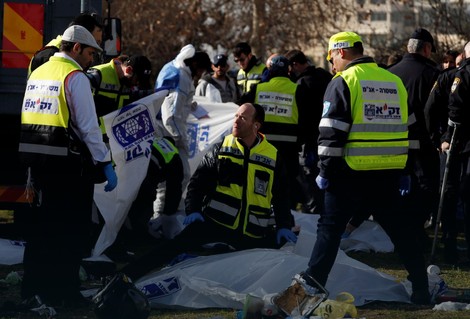 Mesto napada u Jerusalimu