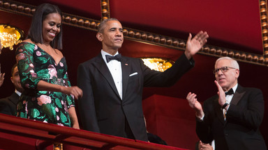 Michelle Obama olśniewała w sukni od Gucciego