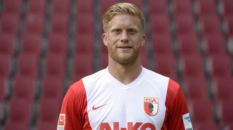 Marcel De Jong az Augsburg játékosaként még nem gondolta, hogy két év múlva Pokélabdában kerül vissza Kanadába /Fotó:AFP