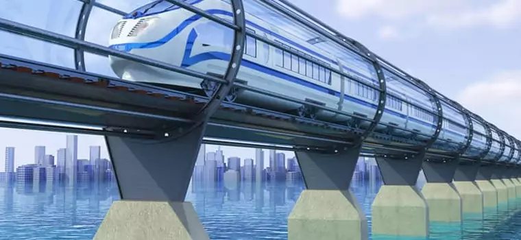 Hyperloop tańszy od szybkiej kolei?