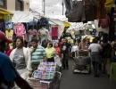 Stragany na ulicy Tepito w Mexico City