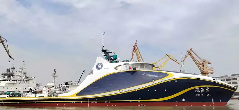 Chińczycy stworzyli autonomiczny statek do transportowania dronów. "To nowy gatunek morski"