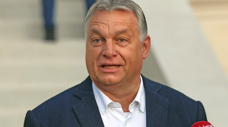 Orbán Viktor Borkai Zsolt távozásáról beszélt szerdán / Fotó: Isza Ferenc