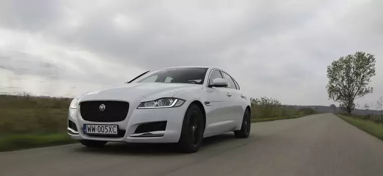 Jaguar XF 25t - prowadzenie ponad komfort