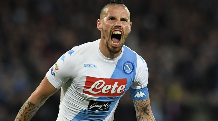 Marek Hamsik az olasz Napoli csapatát erősíti /Fotó: Northfoto