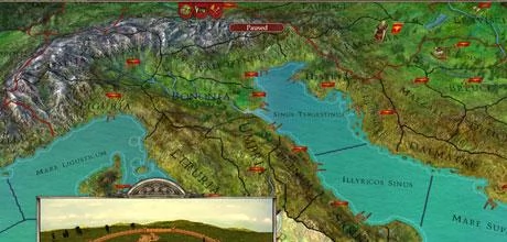 Screen z gry "Europa Universalis: Rome"