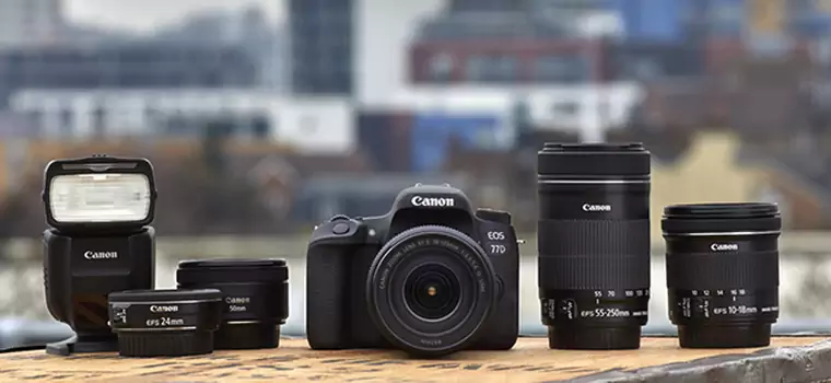 Canon EOS M6, EOS 800D i 77D - trzy aparaty Canona z wymienną optyką