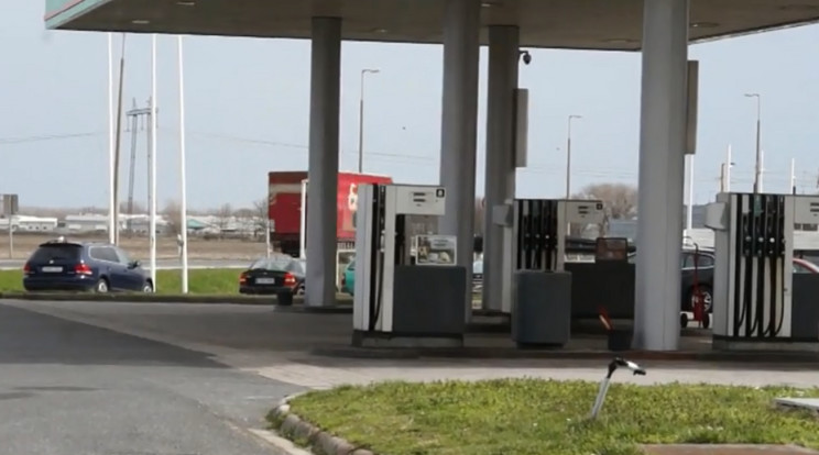 Az abdai benzinkúton látták utoljára a férfit /Fotó: Tények