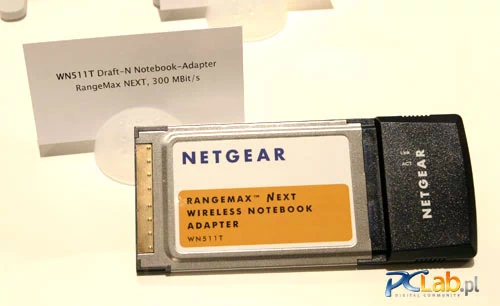 Karta sieciowa PCMCIA do notebooków - Netgear WN511T