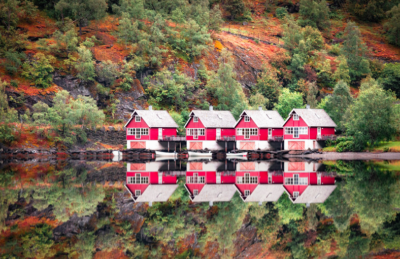 Flåm, Norwegia