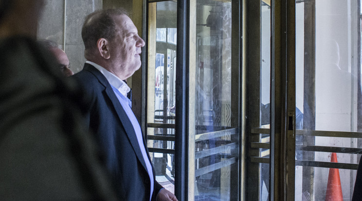 Harvey Weinstein óvadék ellenében elhagyhatta a manhattani bíróságot /Fotó: AFP