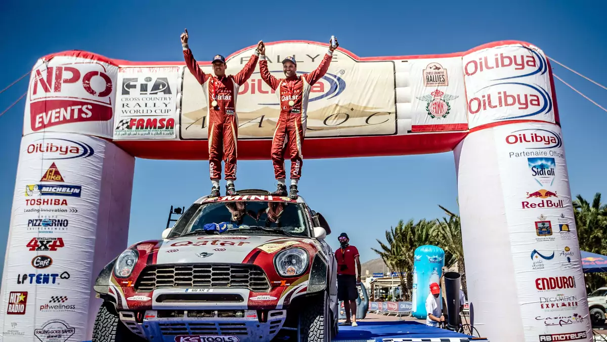 Rallye du Maroc 2015 - Nasser Al Attiyah i Mathieu Baumel - MINI ALL4 Racing