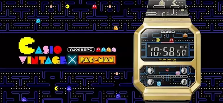 Casio zaprezentowało retro-zegarek dla fanów Pac-Mana