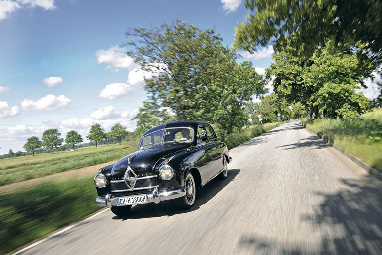 Borgward Hansa 1800 Diesel, 1954 r. - spalanie testowe 4,6 l/100 km