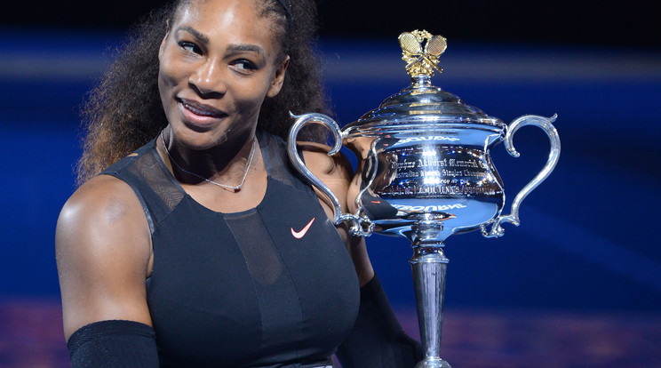 Serena új sportágban jeleskedett /Fotó: AFP