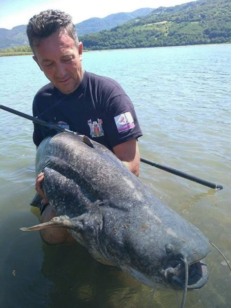 Miodrag Ćirić sa ulovom 