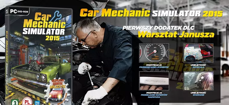Car Mechanic Simulator 2015 - poznajcie pana Janusza, mechanika, co się zowie