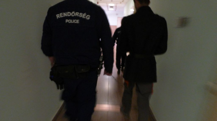 Elfogták a szombat éjjel Szegeden gázoló férfit / Fotó: Police.hu